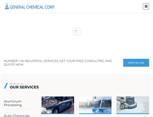 Tablet Screenshot of generalchem.com